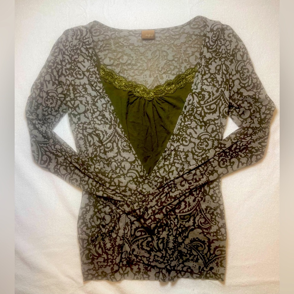 day-trip brand long sleeve top.